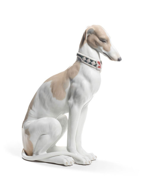 Statuetta Pensive Greyhound Dog  photo 0