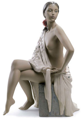 Statuetta Nude with Shawl