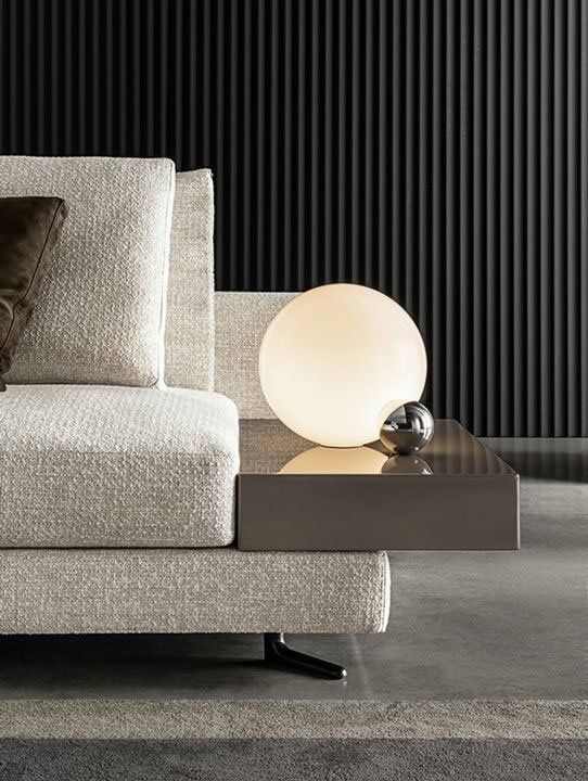 Minotti white store sofa price