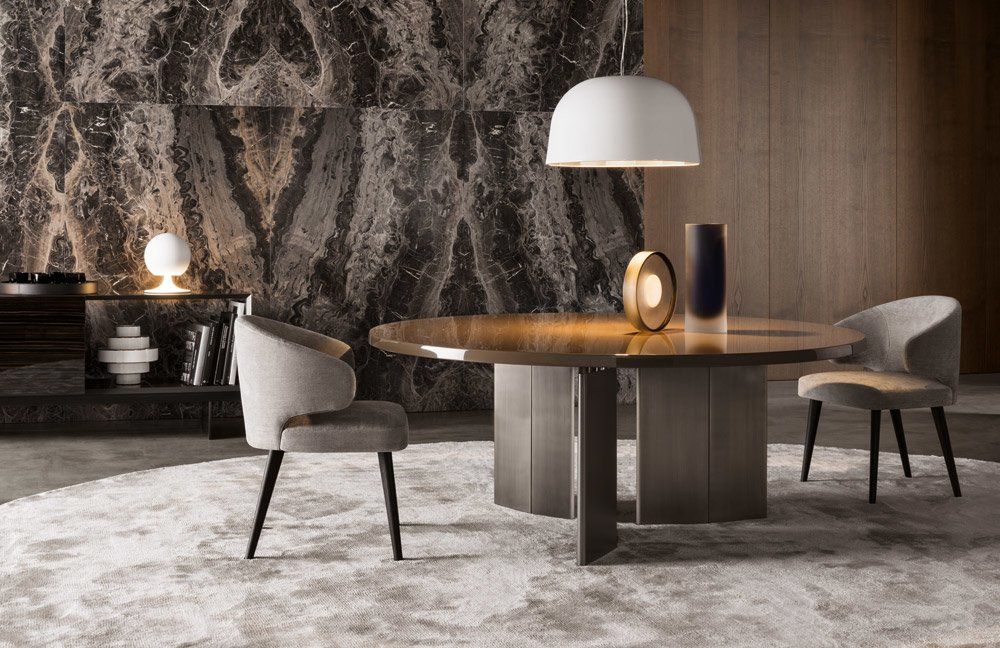 【希少】Minotti ミノッティ MORGAN モーガン ダイニングテーブル 希少】Minotti ミノッティ MORGAN モーガン ダイニングテーブル