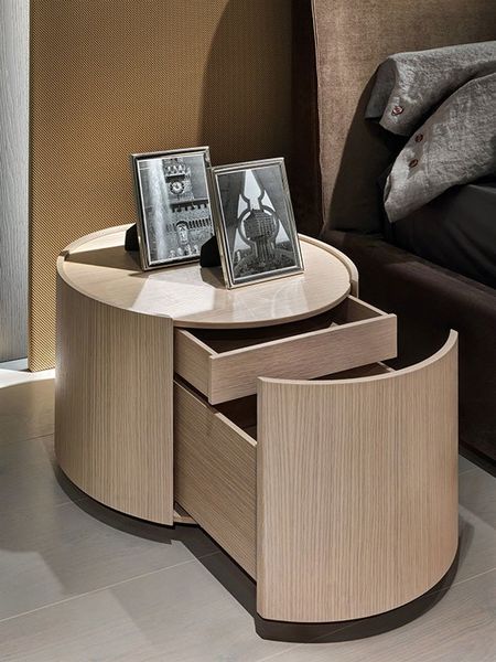 TAVOLINO COMODINO SU RUOTE rovere maestrale - Designbest Outlet