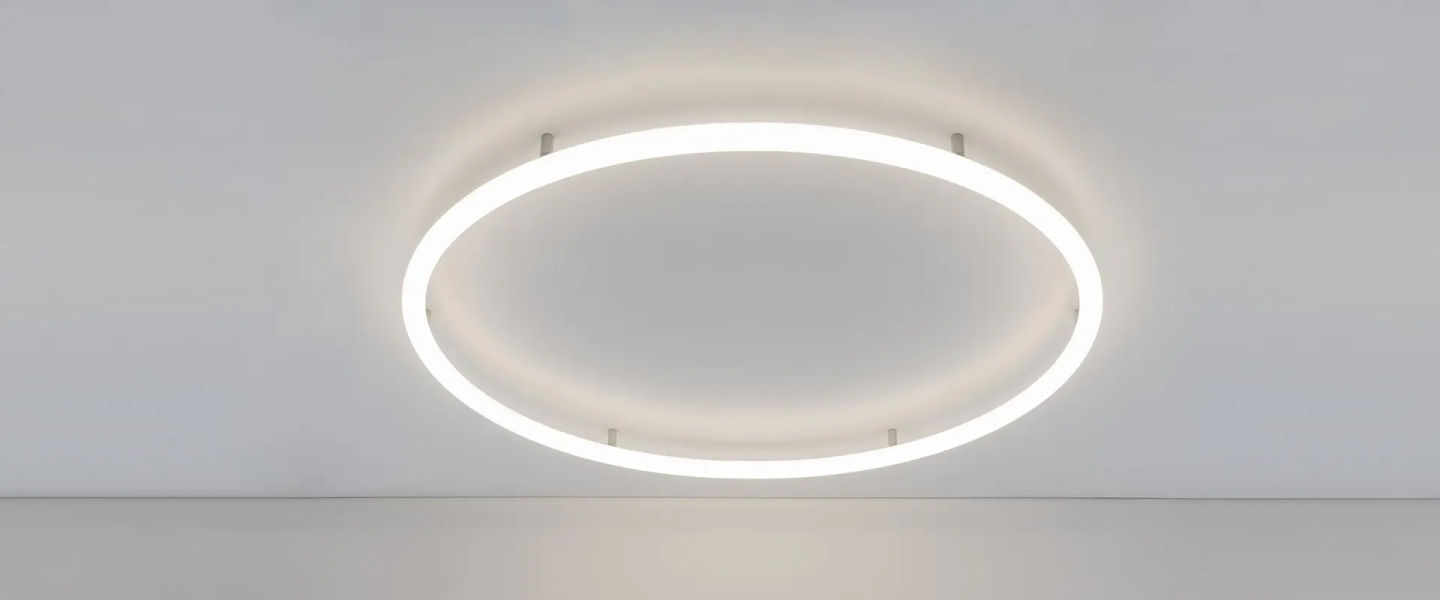 Luminaire Alphabet of light circular photo 0