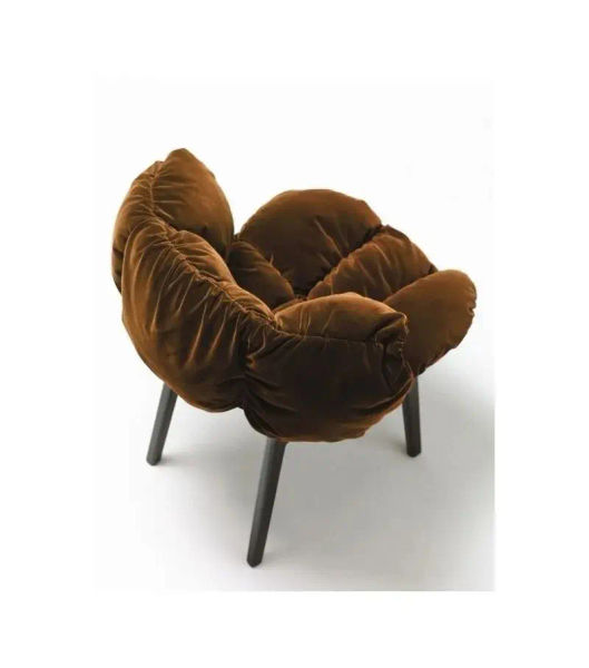 Poltroncina Blu Velvet photo 2