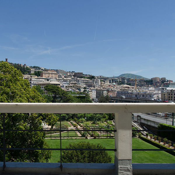 Vista dal balcone