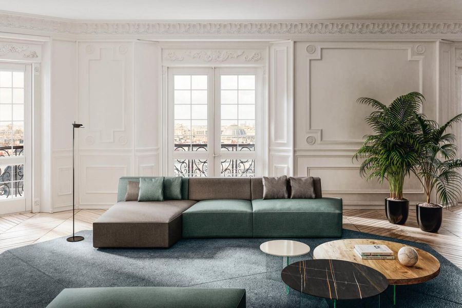 Slide sofa