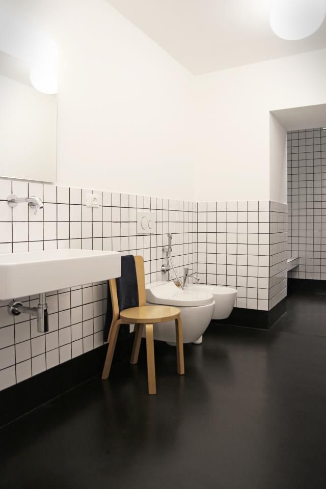 Stanza da bagno.