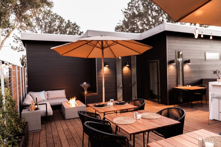 Lounge rooftop