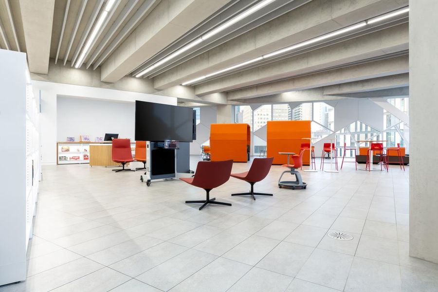 New Central Library - Cemento Grigio Rasato