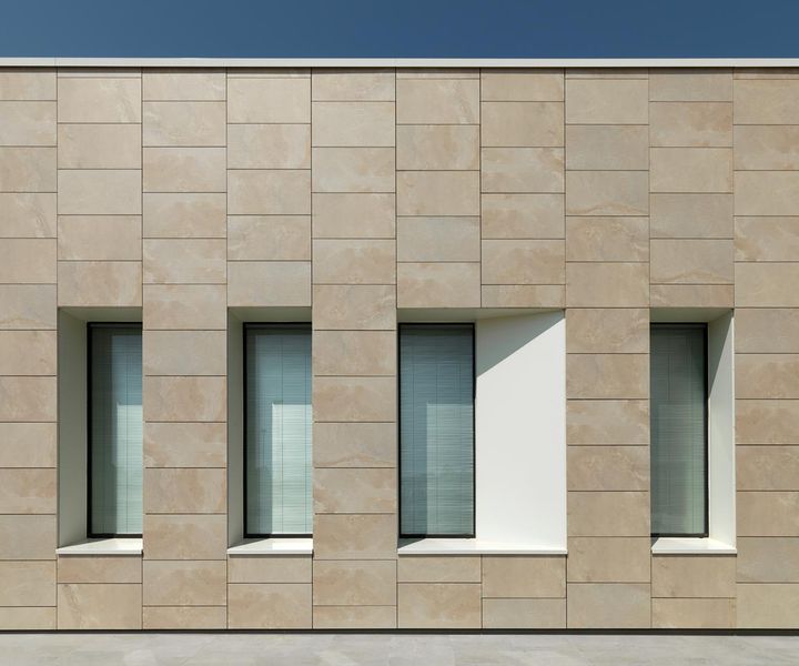 Humanitas University Campus Façade. Photo: Andrea Martidonna