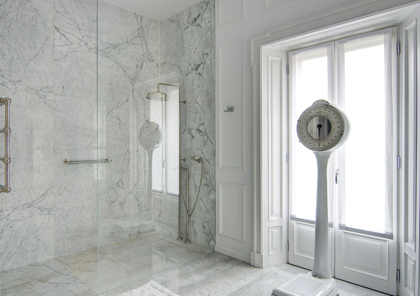 Bagno padronale doccia