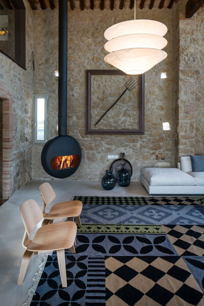 Bubble fireplace