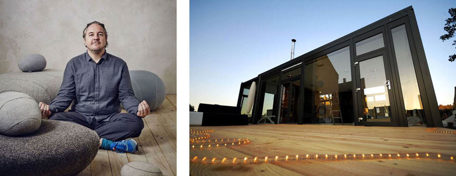 Designer and terrace