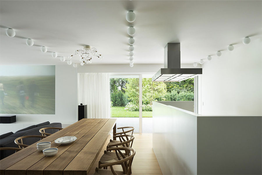 Zona pranzo e cucina