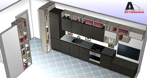 Cucina Scavolini modello Foodshelf